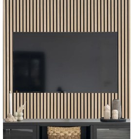 Akustické panely v súprave 2 ks 60x240 cm Oak – House Nordic