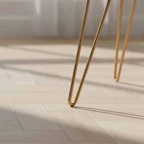 Taburetka DOTTY čierna