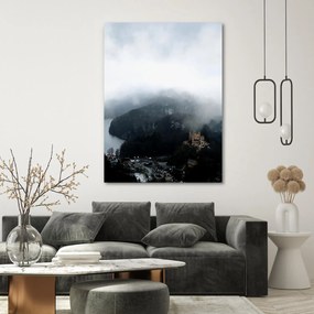 Gario Obraz na plátne Dedina v horách - Dmitry Belov Rozmery: 40 x 60 cm