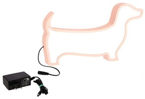 Ružová detská lampička Dog - Candellux Lighting