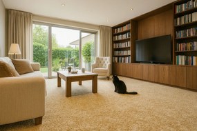 Vopi, Koberec metráž Color Shaggy béžový - neúčtujeme odrezky z role, na mieru, šíře 1,33m,1m,2m,3m,4m,na mieru, neúčtujeme odrezky, béžová, ab (mriežka), detská izba