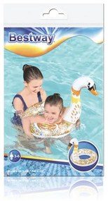Nafukovacie koleso Bestway 36306 labuť s trblietkami 61 cm