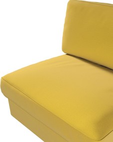 Poťah na neskladacie kreslo Kivik farba produktu žltá látka zamatová