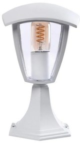 Vonkajšia lampa FOX 1xE27/40W/230V IP44 biela