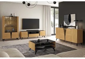 TV stolík so zásuvkou TOSCANIA