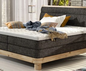 Boxspring posteľ massiv wood NANCY