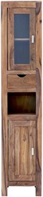furniture-nabytek.cz - Drevená skrinka do kúpeľne z masívu palisander 40x190x35