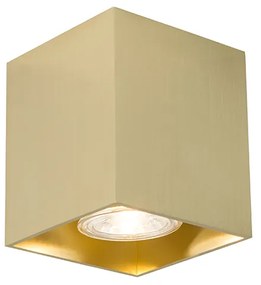 Moderný reflektor zlatý - Qubo 1