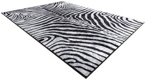 Koberec MIRO 51331.803 zebra, čierny / biely