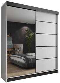 Skriňa Amo 200 biely