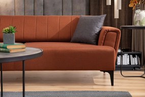 Dvoumístná pohovka Hamlet 180 cm cihlová