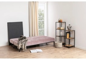 Ružová rozkladacia pohovka Actona Perugia