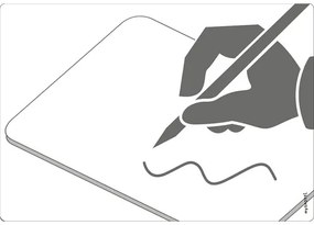 Obkladový panel do kuchyne mySPOTTI memo Plánovač 41x59 cm