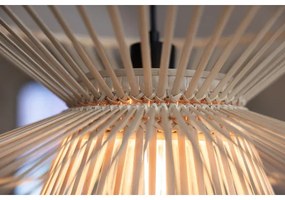 Markslöjd 108785 - Luster na lanku DUPLICI 1xE27/40W/230V béžová/bambus