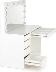 Toaletný stolík AMORIO biely