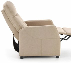 Rozkladacie relaxačné kreslo Lope tmavošedé