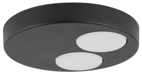 Stropné svietidlo BROS 2xGX53/12W/230V čierna