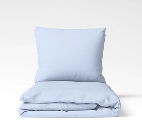 Bavlnené posteľné obliečky svetlo modré