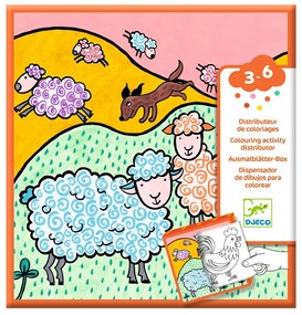 Maľovanky a hry v krabičke - Farma