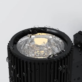 Maytoni O419WL-01B - Vonkajšie nástenné svietidlo RANDO 1xE27/60W/230V IP54 čierne