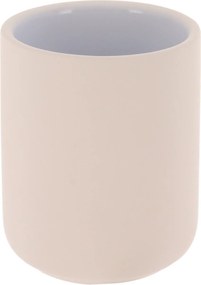 Sada kúpeľňových doplnkov Niva, béžová/s čiernymi prvkami