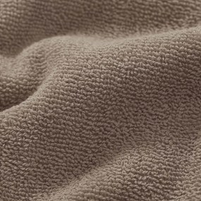 Goldea bavlnený froté uterák / osuška soft bez bordúry – sivohnedý 50 x 100 cm