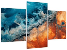 Obraz - Voda a oheň (90x60 cm)