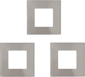 Eglo 94735 - SADA 3x LED podhľadových svietidiel FUEVA LED/2,7W/230V