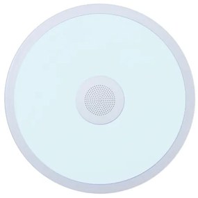 Globo - LED RGB Kúpeľňové svietidlo s reproduktorom RAFFY LED/18W/230V IP44 + DO