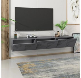 TV stolík/skrinka Kebati 3 (antracit) . Vlastná spoľahlivá doprava až k Vám domov. 1095368