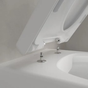 Villeroy & Boch 5656HRRW - Závesné WC so sedátkom SoftClose AVENTO keramika/biela