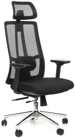 SEGO Kancelárska stolička STRETCH čalúnenie BASIC čierna