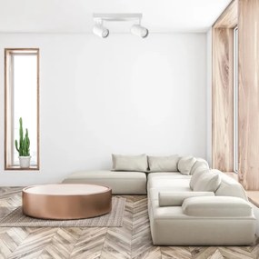 Bodové svietidlo LYNX 2xGU10/10W/230V biela