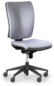 Antares Kancelárska stolička LEON PLUS, čierna, bez podpierok rúk