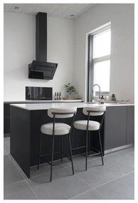 Biela barová stolička (výška sedadla 65 cm) Badalona – House Nordic