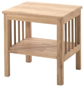Detský nočný stolík z dubového dreva v prírodnej farbe Forrest – Vipack