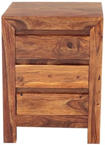 furniture-nabytek.cz - Drevený nočný stolík z masívu palisander 45x60x40
