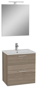 Kúpeľňová zostava s umývadlom a zrkadlom VitrA Mia 59x61x39,5 cm cordoba MIASET60C, 1 ks