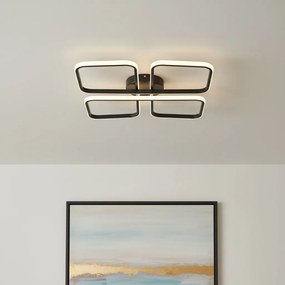 Stropné LED svietidlo Hidalgo, 1x LED 40w, 4000k, b
