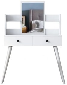 Toaletný stolík 111,8x97,8 cm biela