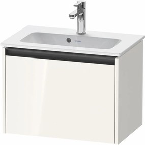 DURAVIT Ketho 2 závesná skrinka pod umývadlo Compact, 1 zásuvka, 610 x 390 x 440 mm, biela vysoký lesk, K25055022220000