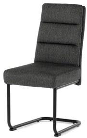 Jedálenská stolička Autronic 47x94 cm sivá látka DCL-P3107 GREY2