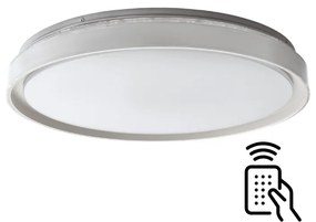 Eglo 99779 SELUCI stropné svietidlo LED 4x10W 4600lm 3000-6500K biela, číra, diaľkový ovládač, stmievateľné