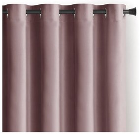 Svetlohnedý zamatový dimout záves 140x245 cm Eyelets – Restilo