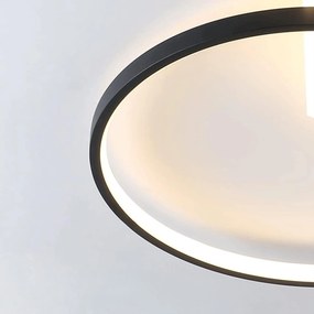 Toolight Toolight, stropné svietidlo 50cm, 30W, 3000K, LHJ076-C, čierna-biela, OSW-50037