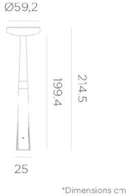Paquita 215 exteriérová solárna lampa