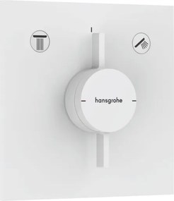Hansgrohe DuoTurn E sprchová a vaňová batéria bez podomietkového telesa matná biela 75417700