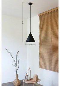 Duolla - Závesný luster IRONLINE 1×G9/3W/230V, priemer 25 cm, čierny