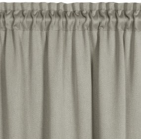 ZATEMŇOVACÍ ZÁVES NA PÁSKE CARLO 130X300 CM BÉŽOVÁ