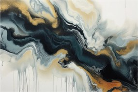 Obraz - Mramorovaná kresba (90x60 cm)